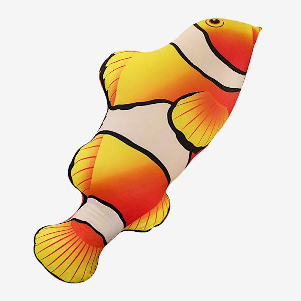3D Simulerad Guldfisk Plyschleksak Fylld Mjuk Djur Karp Plysch D 60cm