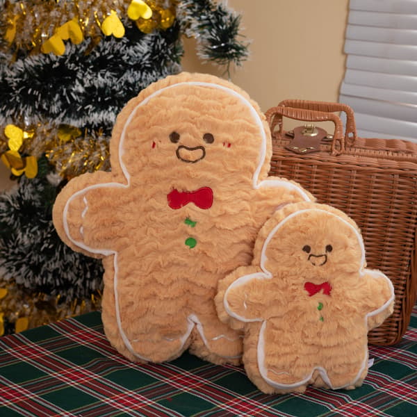 Pepparkaksgubbe God Jul Kudde 40cm