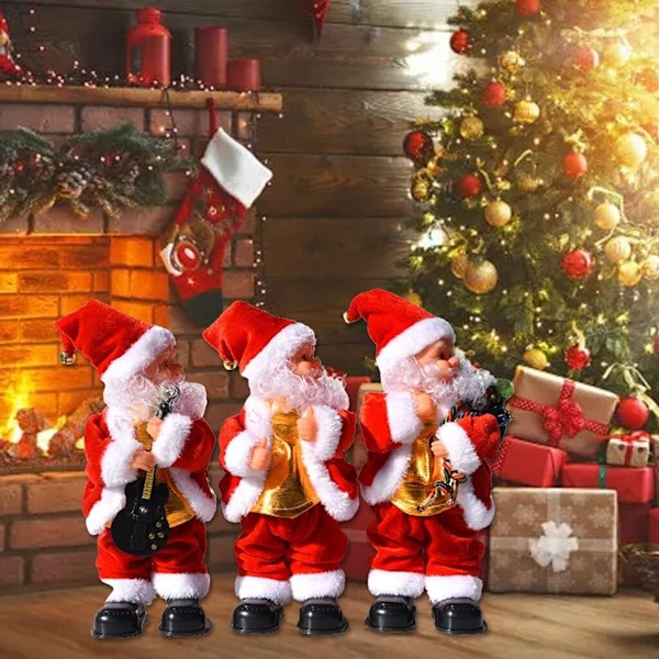 Twerking Tomte, Dansande Elektrisk Julplyschdocka Standing style