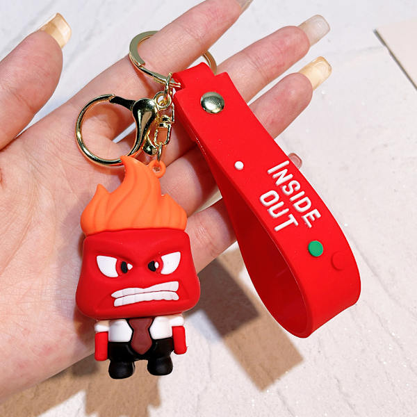 Inside Out 2 Fidget Figur Nyckelring red