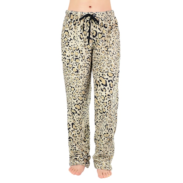 Julepyjamas til kvinder - Casual og behagelige leopard print L