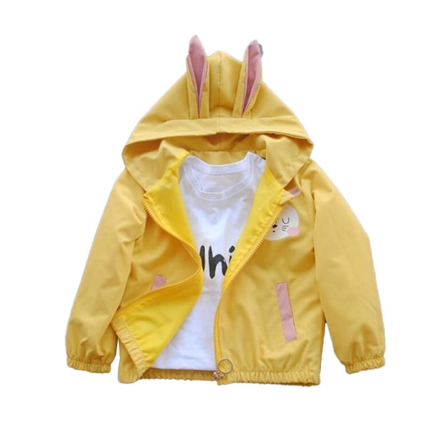 Superhjältar Pojkar Dragkedja Mode Hoodie jacka, Pojkar Spider-Man Hooded Sweatshirt yellow 90