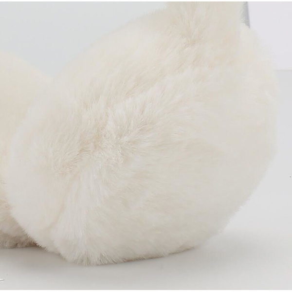 Söta Panda Öronmuffar Fällbara Varma Öronmuffar white