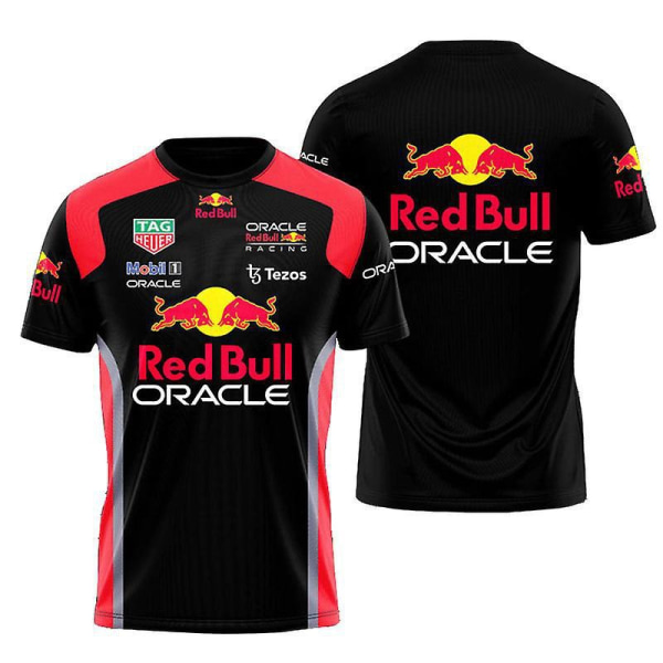 F1-kilpa-moottoripyörälyhyt hiha, nopeasti kuivuva pyöreäkauluksinen lyhythihainen T-paita Color#5 4XL