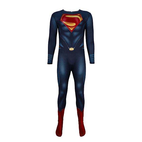 Aikuisen Superman-asu, lihaksikas rintaosa ja viitta 170
