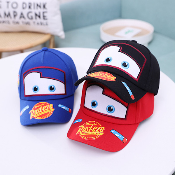 Baseballcaps for babyjenter og gutter - vår/sommer - Pixar Cars - Lyn McQueen red