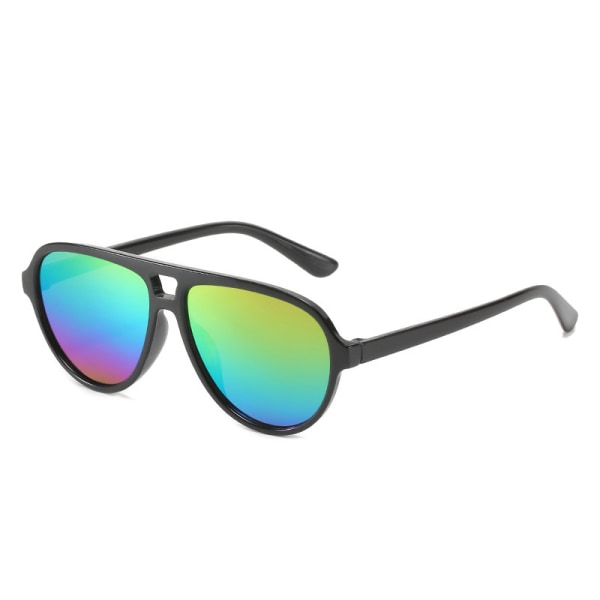 Polarized Aviator Solglasögon för barn Retro Trendiga sportsolglasögon colorful