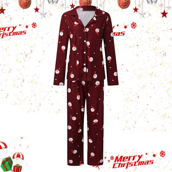 Familjejulpyjamas Matchande Set Babyjul Matchande Pyjamas Mom S