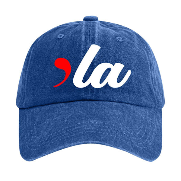 2024 President Komma La Rolig Hatt Retro Hatt Kepsar blue