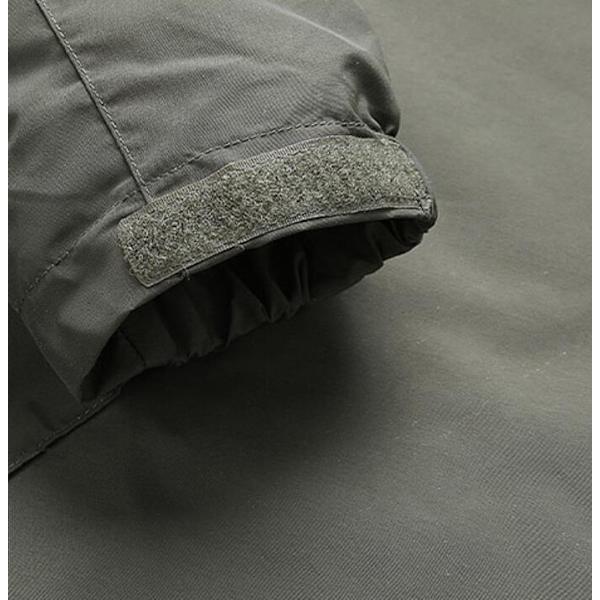Mænds Crew Hooded Midlayer Jakke green M