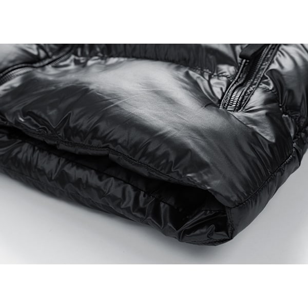 Graphen Sort Guld Dunjakke Vinter Unisex Bomuldsjakke XL