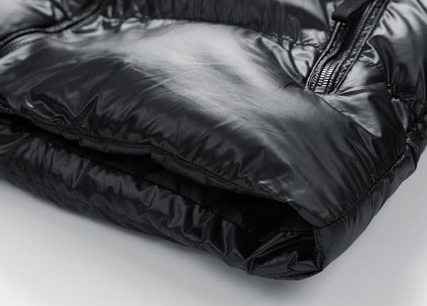 Graphene Svart Guld Dunjacka Vinter Unisex Bomullsjacka M