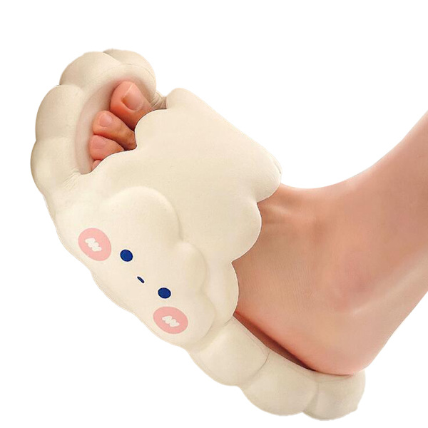Tofflor flip flops Beach Cloud för kvinnor white 40-41