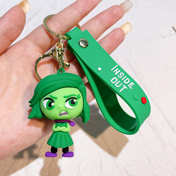 Inside Out 2 Fidget Figur Nyckelring green
