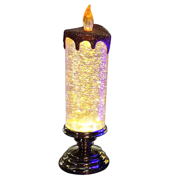 Jul LED Ljus Dekorativ Hantverk Nattlampor gold