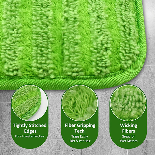5-pakks moppputer som er kompatible med Swiffer Wetjet Sweeper Mop
