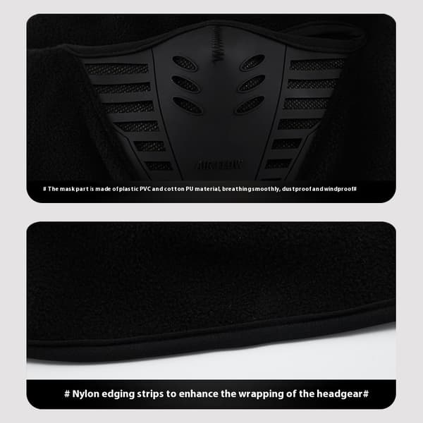 Vinter Vindtett Fleece Ski Maske Balaclava Hodeplagg