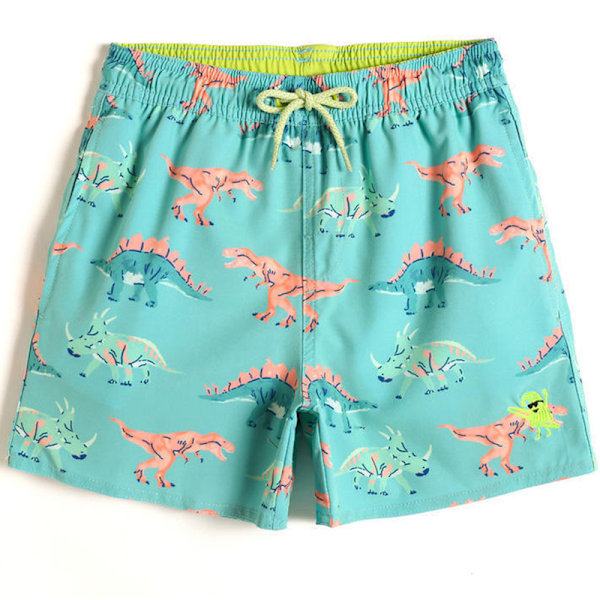 Pojk Hawaii Badbyxor Pojkar Baddräkt Baddräkt Pojkar Badshorts Badkläder Green XL