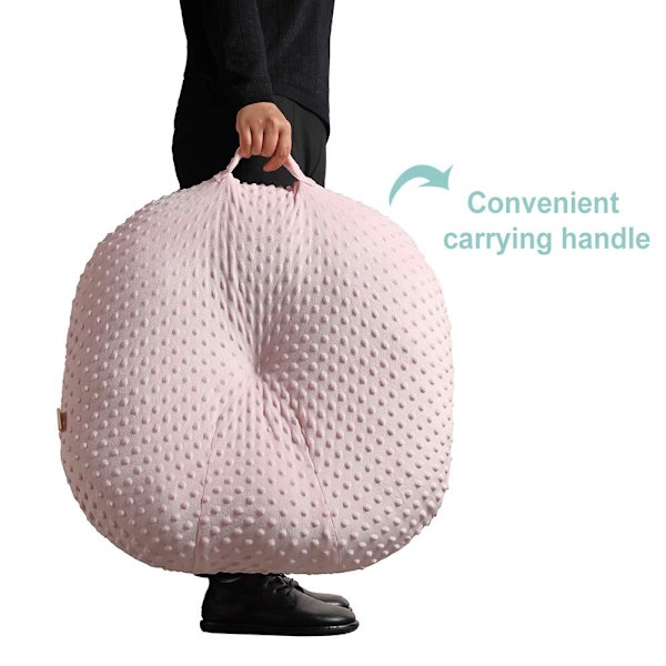 Nyfödd Loungeröverdrag, Avtagbart och Ultra Mjukt Passande Baby Loungeröverdrag pink