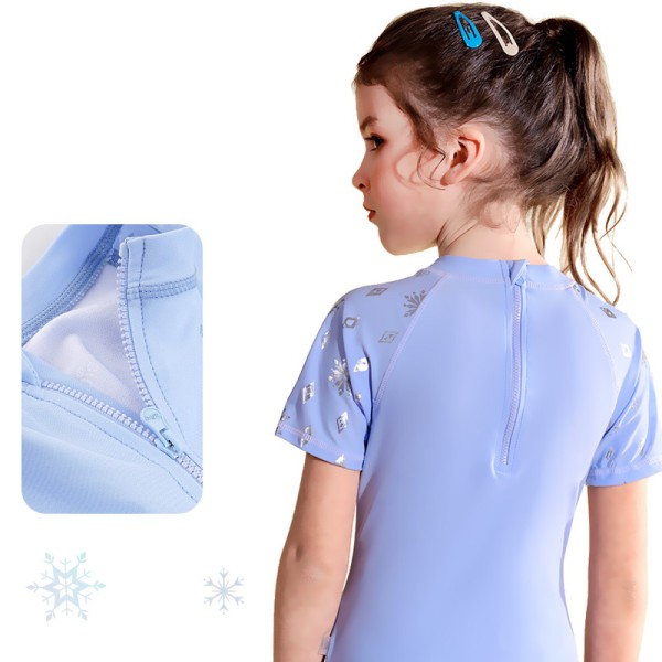 Badedrakt for jenter - Prinsesse Aisha, endelte Blue 110cm