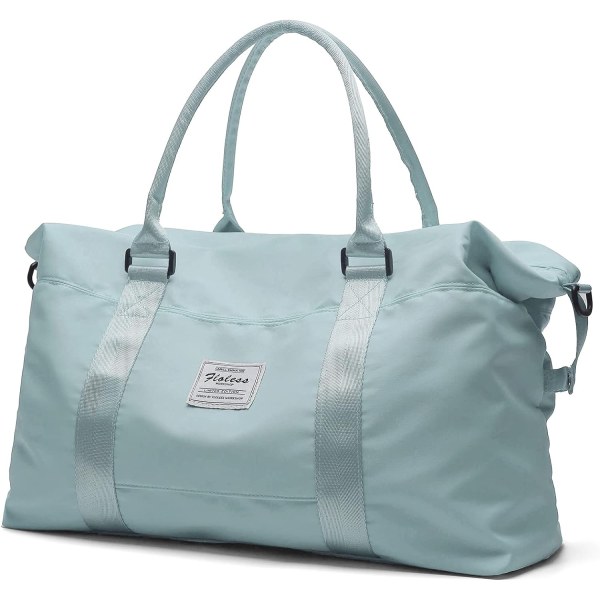Resa Duffel Bag, Sports Tote Gym Bag för kvinnor blue