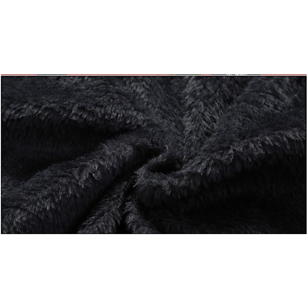 Vanntett Skijakke for Menn, Vintervarm Snøjakke black XL