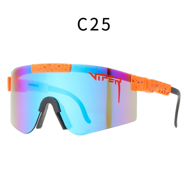 Cykelsolglasögon för män kvinnor, polariserade sportsolglasögon, baseballsolglasögon Color 17