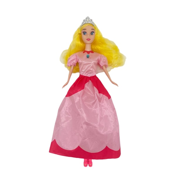 Peach Princess Klassinen Nuken Vinyl Nuken Musiikkilelu, Joululahja 11 inch