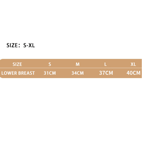 Plus Size Justerbar Spets Braletter för Kvinnor Bralette Vadderad Spets Bandeau BH Apricot M