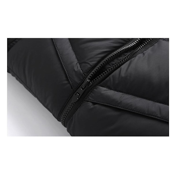 Miesten Napitettava Puffer-Takki black 2XL