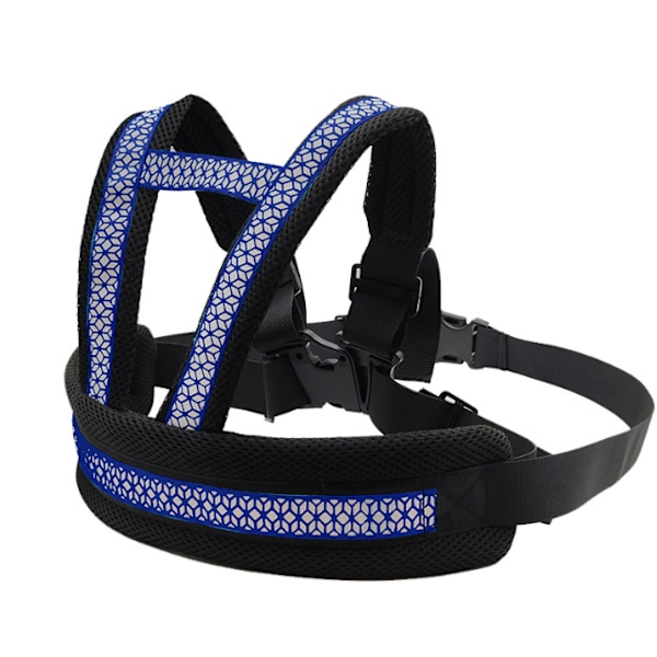Universal Motorsykkel Sikkerhetsbelte For Barn Stropper Sete Sele Justerbar Barn Refleks Design Dark Blue