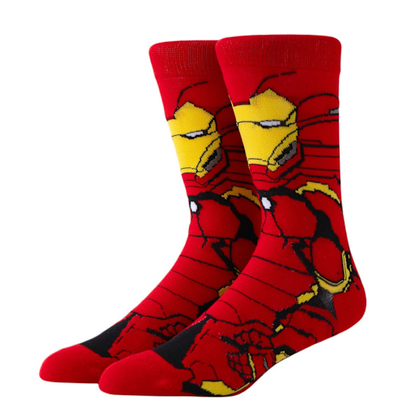 Marvel Spiderman -sukat pojille ja miehille, miesten urheilusuukat red
