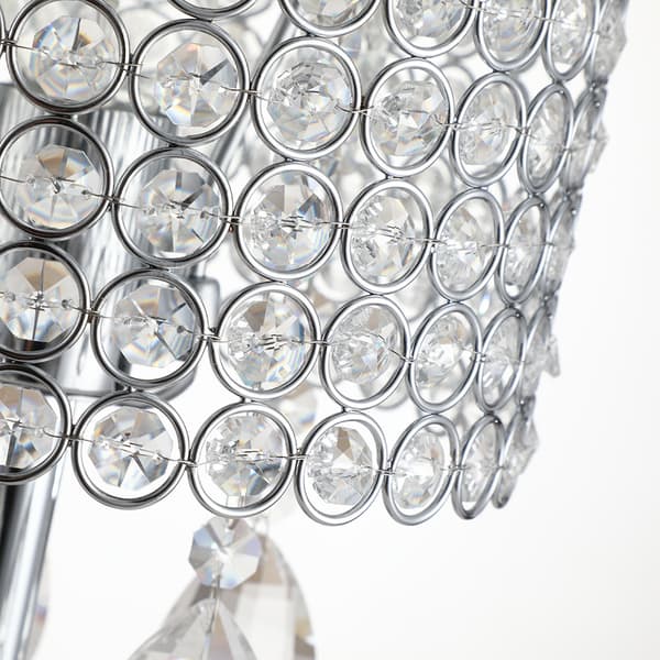 Moderne LED Krystal Bordlamper til Soveværelset Silver