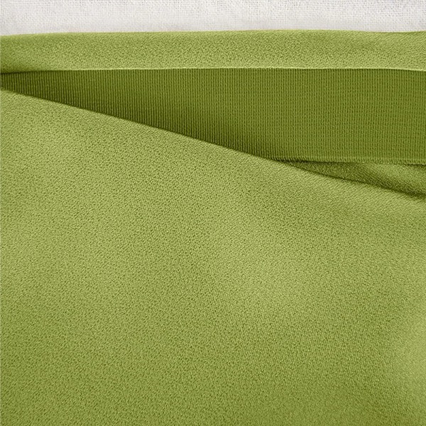Kvinnor Lång Satinkjol Silke Elegant Hög Midja Flared A-Linje Midi Kjolar green 2XL