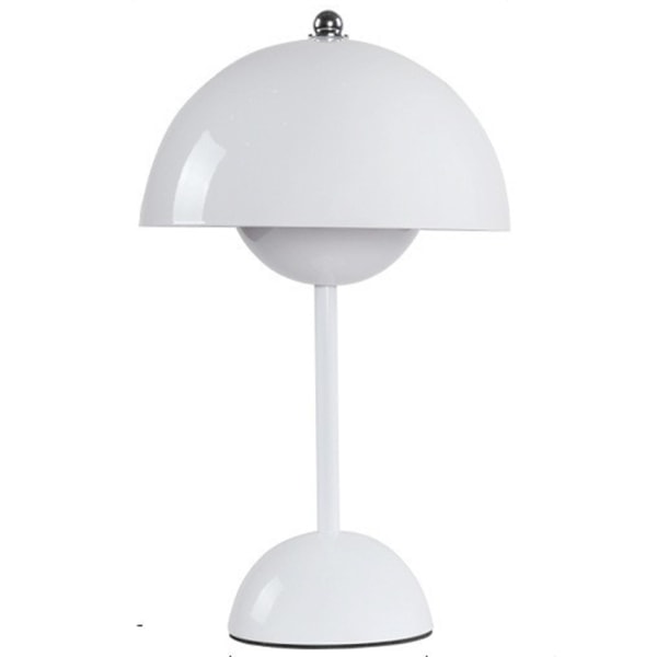 Dæmpbar Ledningsfri Bordlampe 3-vejs Ledningsfri Lampe Til Læsning, Natlys White