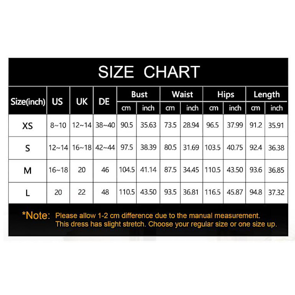 Kvinnors Cocktailklänning, Bodycon Elegant Klänning black XS
