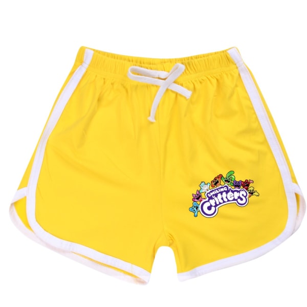 The Amazing Digital Circus Set, Kids Set Kortärmad T-shirt och Shorts 2 delar Yellow 170cm