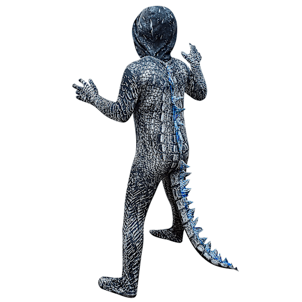 Pojkarnas Godzillae Barn Dinosaur Monster Cosplay Karneval Cosplay Kostym black 120