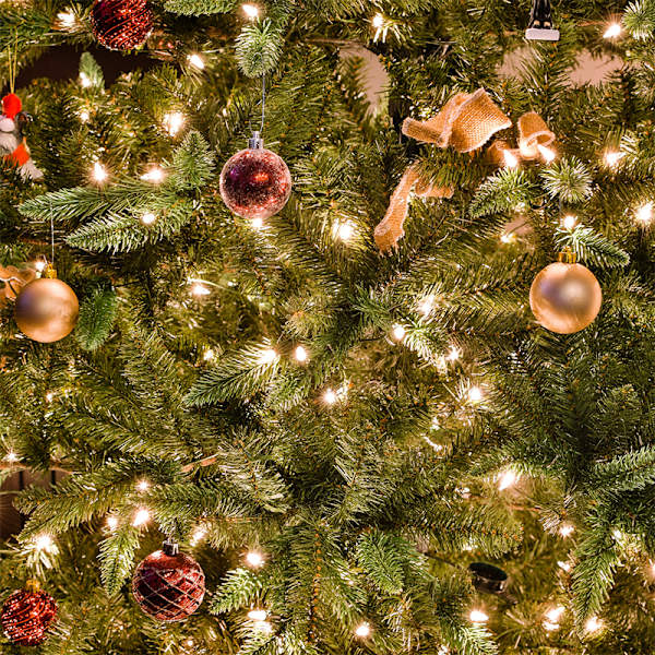 Fairy String Lights Micro Rice Koppartråd Julbelysning 20LED Batteridriven White 2m20LED