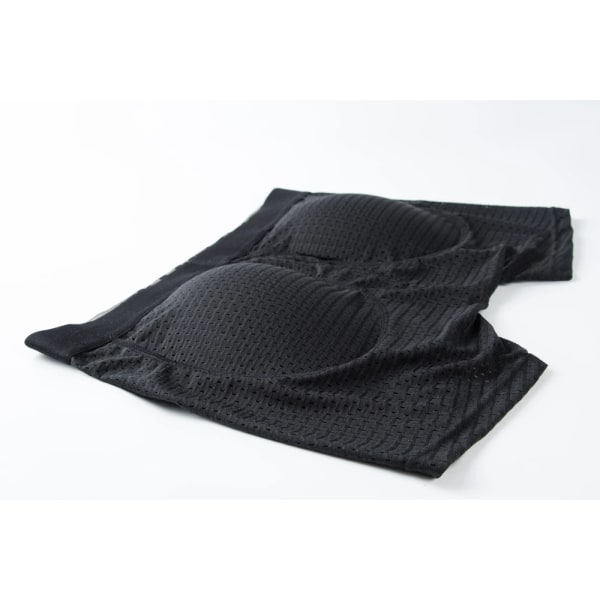 Herrunderkläder Boxer Mesh Herrunderkläder med vadderade underkläder med höftkuddar Black XL