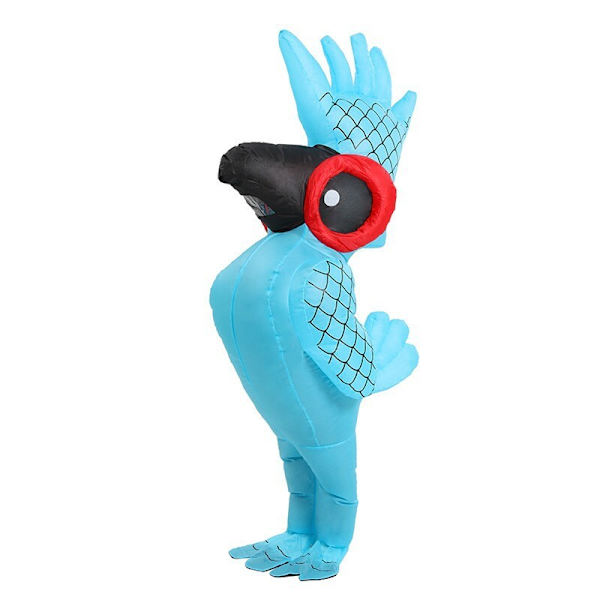 Rolig Uppblåsbar Djurdräkt Halloween Cosplay Set parrot