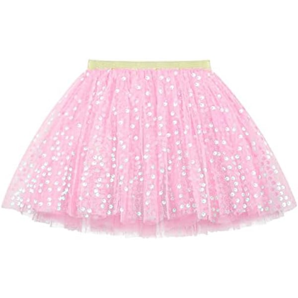 Babypige Layered Tutu Danseskørt light pink 3-8 Year