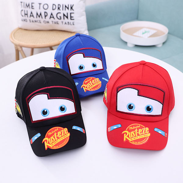Baby Dreng Pige Baseball Kasket Forår Sommer Pixar Biler Lyn McQueen red