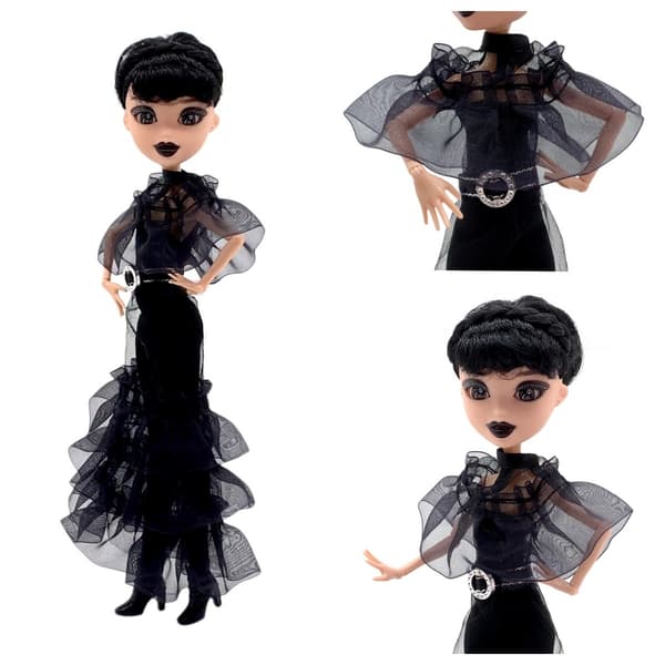 25cm Søt Wednesday Addams Actionfigur Barnleker