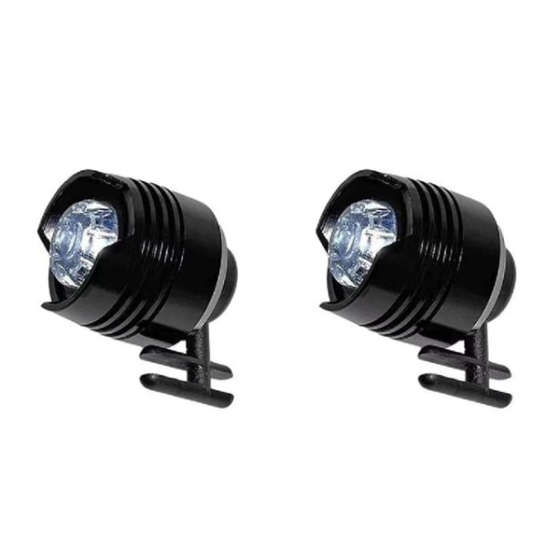 1 Par Hodelykter For Crocs Mini Lights Morsomme Skotilbehør Black