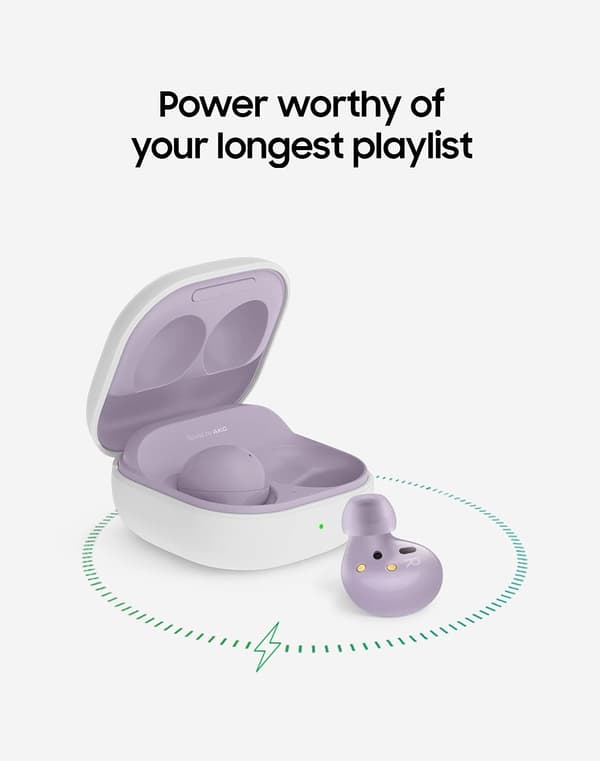Trådløse Bluetooth-øretelefoner, støjreducerende, letvægtskomfort til øret purple