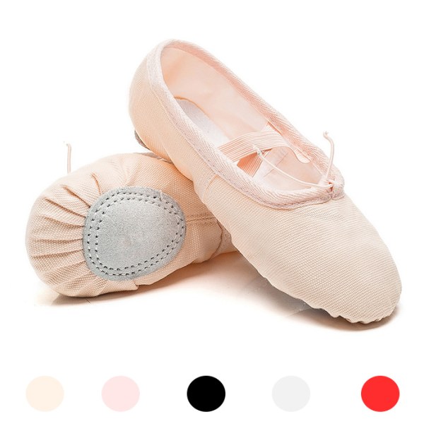 Ballet Sko til Piger - Toddler Ballet Slippers Dansesko til Børn Khaki 24