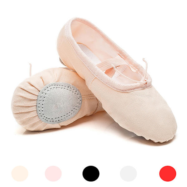 Ballet Sko til Piger - Toddler Ballet Slippers Dansesko til Børn Khaki 26