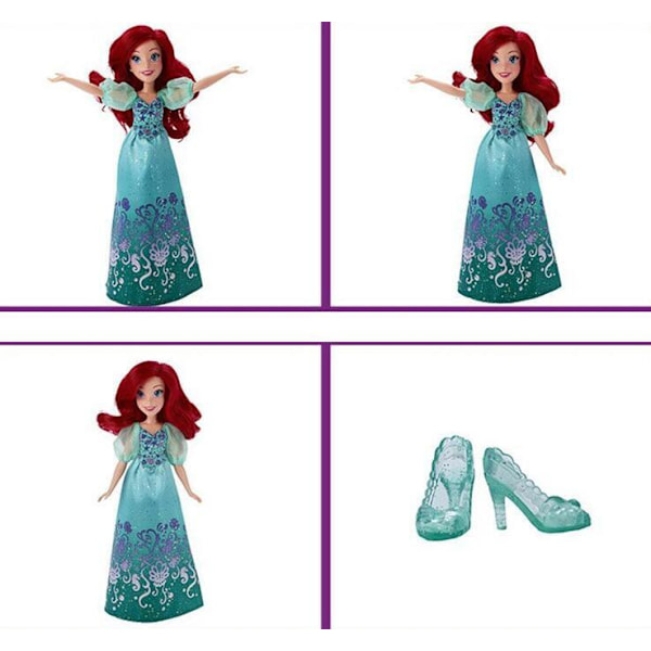 Prinsesse Dukker, Snøhvit Poserbar Motedukke ARIEL