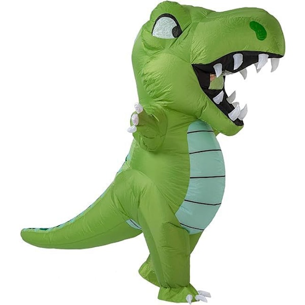 Dinosaur Kostume, Oppustelig Voksen Kostume dinosaur